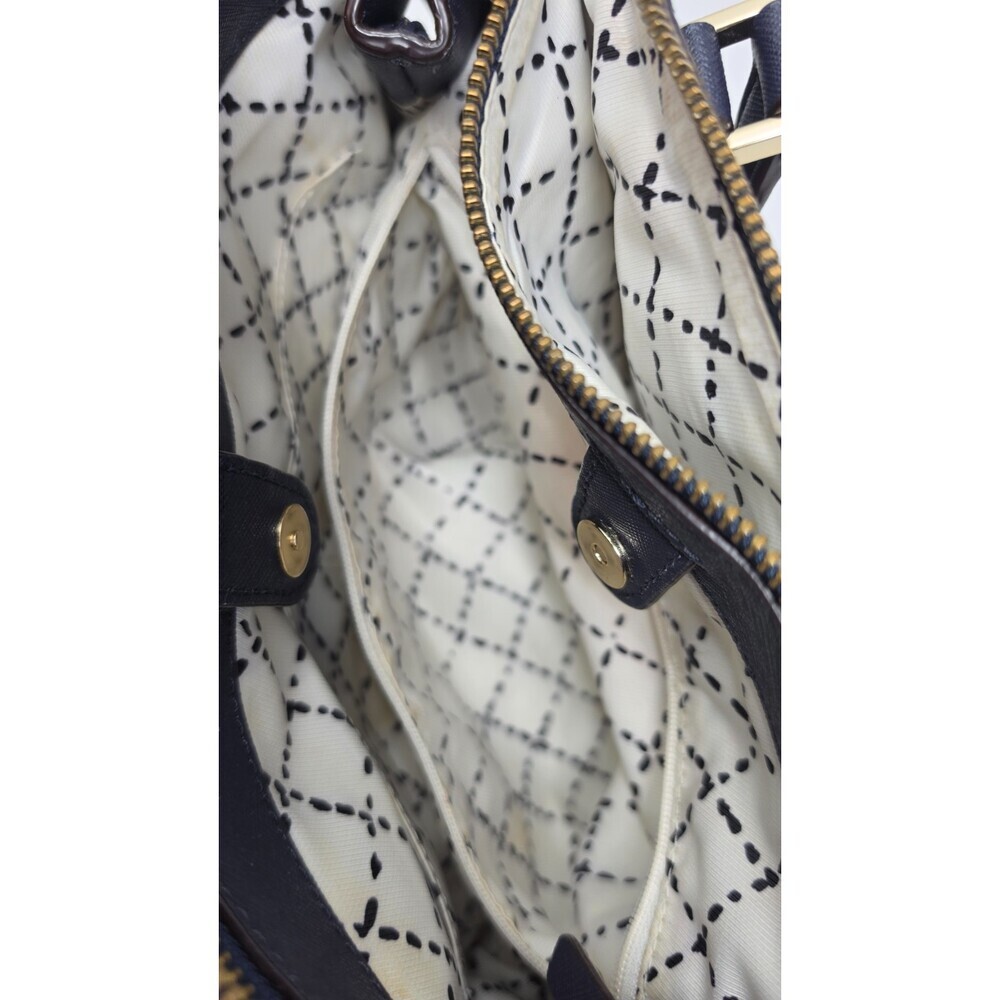 Kate Spade Newbury Lane Blue Small Satchel Crossbody Bag Saffiano Leather Loden - Picture 15 of 16